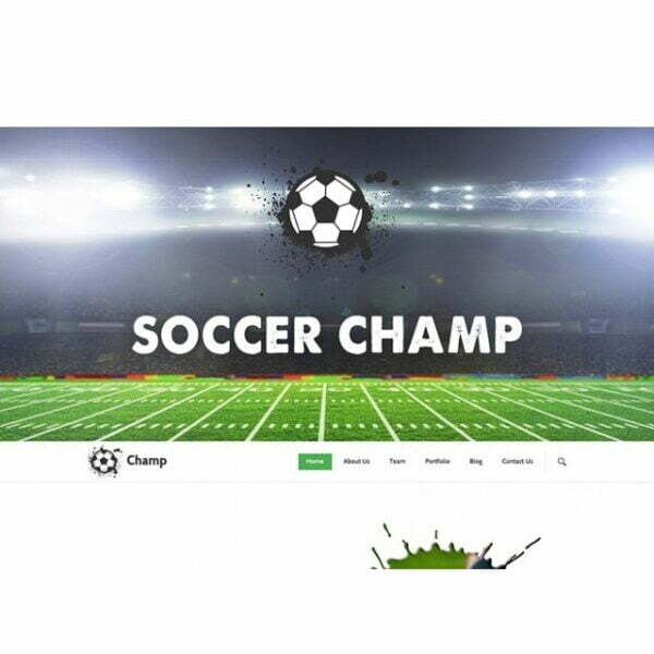 Soccer - HTML Template